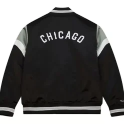 Apparel Mitchell & Ness Jackets & Outerwear-Heavyweight Satin Jacket Chicago White Sox