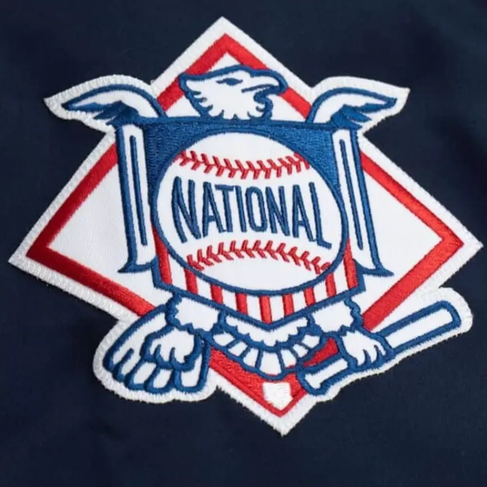 Apparel Mitchell & Ness Jackets & Outerwear-Heavyweight Satin Jacket San Diego Padres