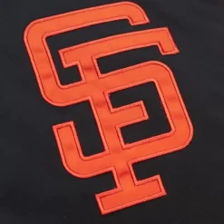 Apparel Mitchell & Ness Jackets & Outerwear-Heavyweight Satin Jacket San Francisco Giants
