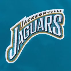 Apparel Mitchell & Ness Jackets & Outerwear-Heavyweight Satin Jacket Jacksonville Jaguars