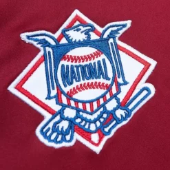 Apparel Mitchell & Ness Jackets & Outerwear-Heavyweight Satin Jacket Philadelphia Phillies