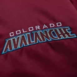 Apparel Mitchell & Ness Jackets & Outerwear-Heavyweight Satin Jacket Colorado Avalanche