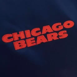 Apparel Mitchell & Ness Jackets & Outerwear-Heavyweight Satin Jacket Chicago Bears