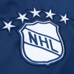 Apparel Mitchell & Ness Jackets & Outerwear-Heavyweight Satin Jacket Winnipeg Jets