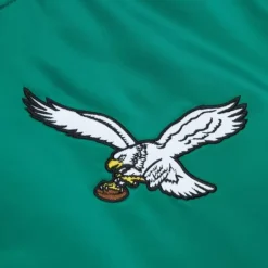 Apparel Mitchell & Ness Jackets & Outerwear-Heavyweight Satin Jacket Philadelphia Eagles
