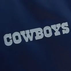 Apparel Mitchell & Ness Jackets & Outerwear-Heavyweight Satin Jacket Dallas Cowboys
