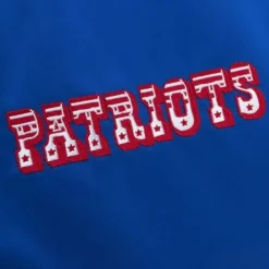 Apparel Mitchell & Ness Jackets & Outerwear-Heavyweight Satin Jacket New England Patriots