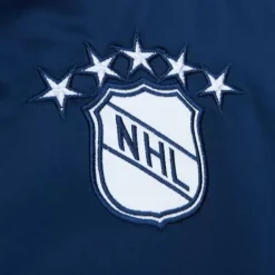 Apparel Mitchell & Ness Jackets & Outerwear-Heavyweight Satin Jacket Hartford Whalers