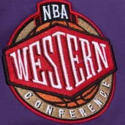 Apparel Mitchell & Ness Jackets & Outerwear-Heavyweight Satin Jacket Los Angeles Lakers