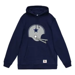 Apparel Mitchell & Ness Hoodies & Sweatshirts-Helmet 3 Hoodie Dallas Cowboys