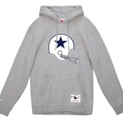 Apparel Mitchell & Ness Hoodies & Sweatshirts-Helmet 1 Hoodie Dallas Cowboys