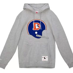 Apparel Mitchell & Ness Hoodies & Sweatshirts-Helmet 1 Hoodie Denver Broncos