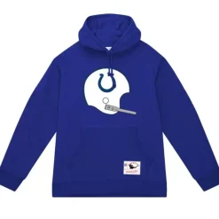 Apparel Mitchell & Ness Hoodies & Sweatshirts-Helmet 1 Hoodie Indianapolis Colts