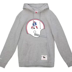 Apparel Mitchell & Ness Hoodies & Sweatshirts-Helmet 1 Hoodie New England Patriots