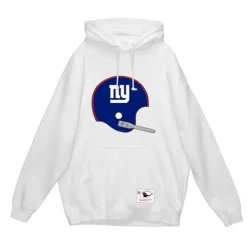 Apparel Mitchell & Ness Hoodies & Sweatshirts-Helmet 3 Hoodie New York Giants