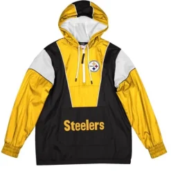 Apparel Mitchell & Ness Jackets & Outerwear-Highlight Reel Windbreaker Pittsburgh Steelers