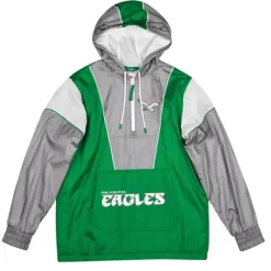 Apparel Mitchell & Ness Jackets & Outerwear-Highlight Reel Windbreaker Philadelphia Eagles