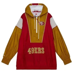 Apparel Mitchell & Ness Jackets & Outerwear-Highlight Reel Windbreaker San Francisco 49Ers
