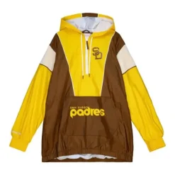 Apparel Mitchell & Ness Jackets & Outerwear-Highlight Reel Windbreaker San Diego Padres