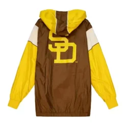 Apparel Mitchell & Ness Jackets & Outerwear-Highlight Reel Windbreaker San Diego Padres