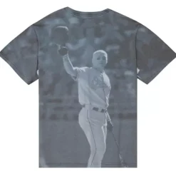 Apparel Mitchell & Ness T-Shirts & Tops-Highlight Sublimated Player Tee Baltimore Orioles Cal Ripken Jr