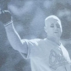 Apparel Mitchell & Ness T-Shirts & Tops-Highlight Sublimated Player Tee Baltimore Orioles Cal Ripken Jr