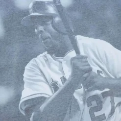 Apparel Mitchell & Ness T-Shirts & Tops-Highlight Sublimated Player Tee Anaheim Angels Vladimir Guerrero