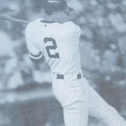 Apparel Mitchell & Ness T-Shirts & Tops-Highlight Sublimated Player Tee New York Yankees Derek Jeter