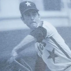 Apparel Mitchell & Ness T-Shirts & Tops-Highlight Sublimated Player Tee Houston Astros Nolan Ryan