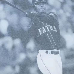 Apparel Mitchell & Ness T-Shirts & Tops-Highlight Sublimated Player Tee Seattle Mariners Ken Griffey Jr