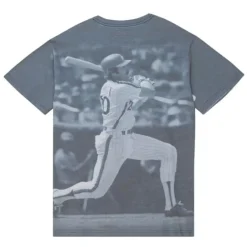 Apparel Mitchell & Ness T-Shirts & Tops-Highlight Sublimated Player Tee Philadelphia Phillies Mike Schmidt