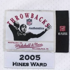 Jerseys Mitchell & Ness -Hines Ward 2005 Authentic Jersey Pittsburgh Steelers