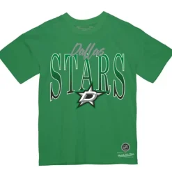 Apparel Mitchell & Ness T-Shirts & Tops-Hip Check Tee Dallas Stars