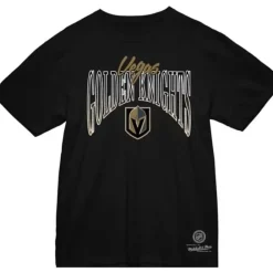Apparel Mitchell & Ness T-Shirts & Tops-Hip Check Tee Vegas Golden Knights