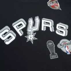 Apparel Mitchell & Ness T-Shirts & Tops-Hof N&N Premium Tee San Antonio Spurs Tony Parker