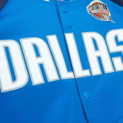 Apparel Mitchell & Ness Jackets & Outerwear-Hof N&N Satin Jacket Dallas Mavericks Dirk Nowitzki