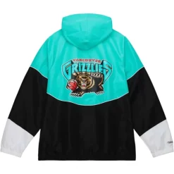 Apparel Mitchell & Ness Jackets & Outerwear-Home Team Lightweight Windbreaker Vancouver Grizzlies