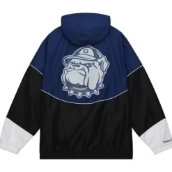 Apparel Mitchell & Ness Jackets & Outerwear-Home Team Lightweight Windbreaker Georgetown University