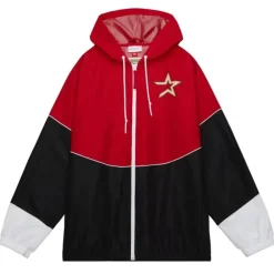 Apparel Mitchell & Ness Jackets & Outerwear-Home Team Lightweight Windbreaker Houston Astros