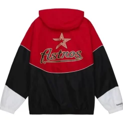 Apparel Mitchell & Ness Jackets & Outerwear-Home Team Lightweight Windbreaker Houston Astros