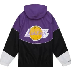 Apparel Mitchell & Ness Jackets & Outerwear-Home Team Lightweight Windbreaker Los Angeles Lakers