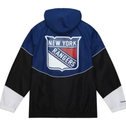 Apparel Mitchell & Ness Jackets & Outerwear-Home Team Lightweight Windbreaker New York Rangers