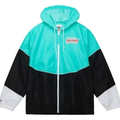 Apparel Mitchell & Ness Jackets & Outerwear-Home Team Lightweight Windbreaker San Antonio Spurs