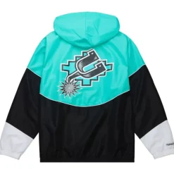 Apparel Mitchell & Ness Jackets & Outerwear-Home Team Lightweight Windbreaker San Antonio Spurs
