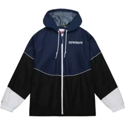 Apparel Mitchell & Ness Jackets & Outerwear-Home Team Lightweight Windbreaker Dallas Cowboys