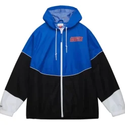 Apparel Mitchell & Ness Jackets & Outerwear-Home Team Lightweight Windbreaker New York Giants