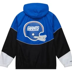Apparel Mitchell & Ness Jackets & Outerwear-Home Team Lightweight Windbreaker New York Giants