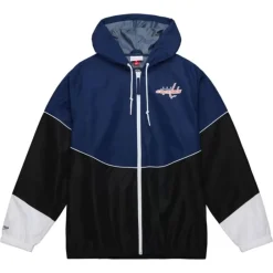Apparel Mitchell & Ness Jackets & Outerwear-Home Team Lightweight Windbreaker Washington Capitals