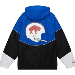Apparel Mitchell & Ness Jackets & Outerwear-Home Team Lightweight Windbreaker Buffalo Bills