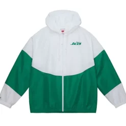 Apparel Mitchell & Ness Jackets & Outerwear-Home Team Lightweight Windbreaker New York Jets